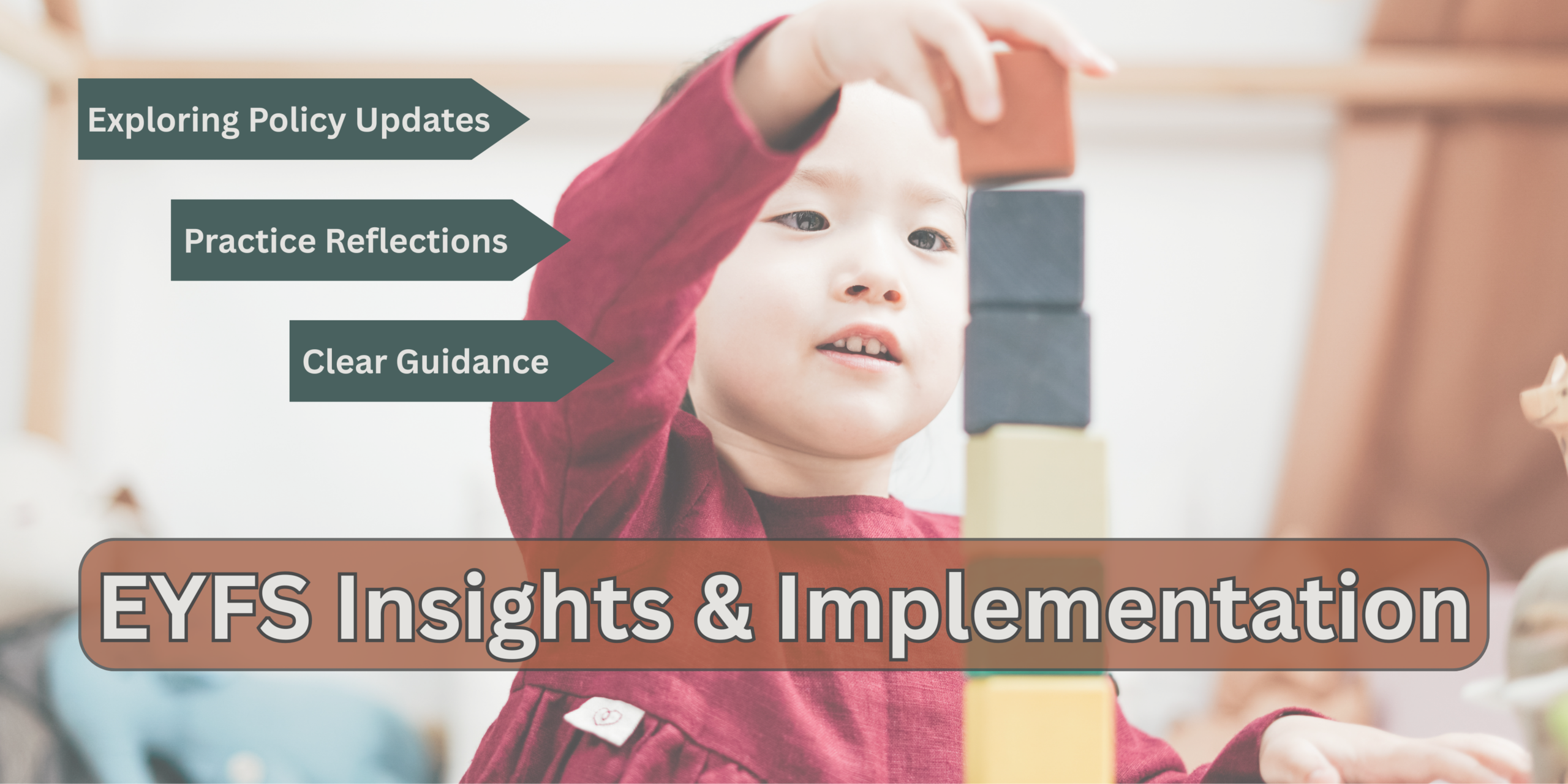 Reinforced & Re-emphasised Areas in the EYFS 2025